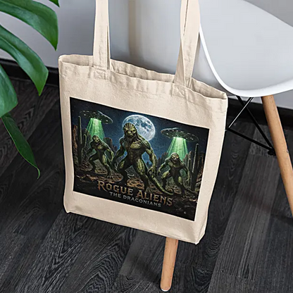 Rogue Aliens™ - The Draconians Canvas Tote Bag
