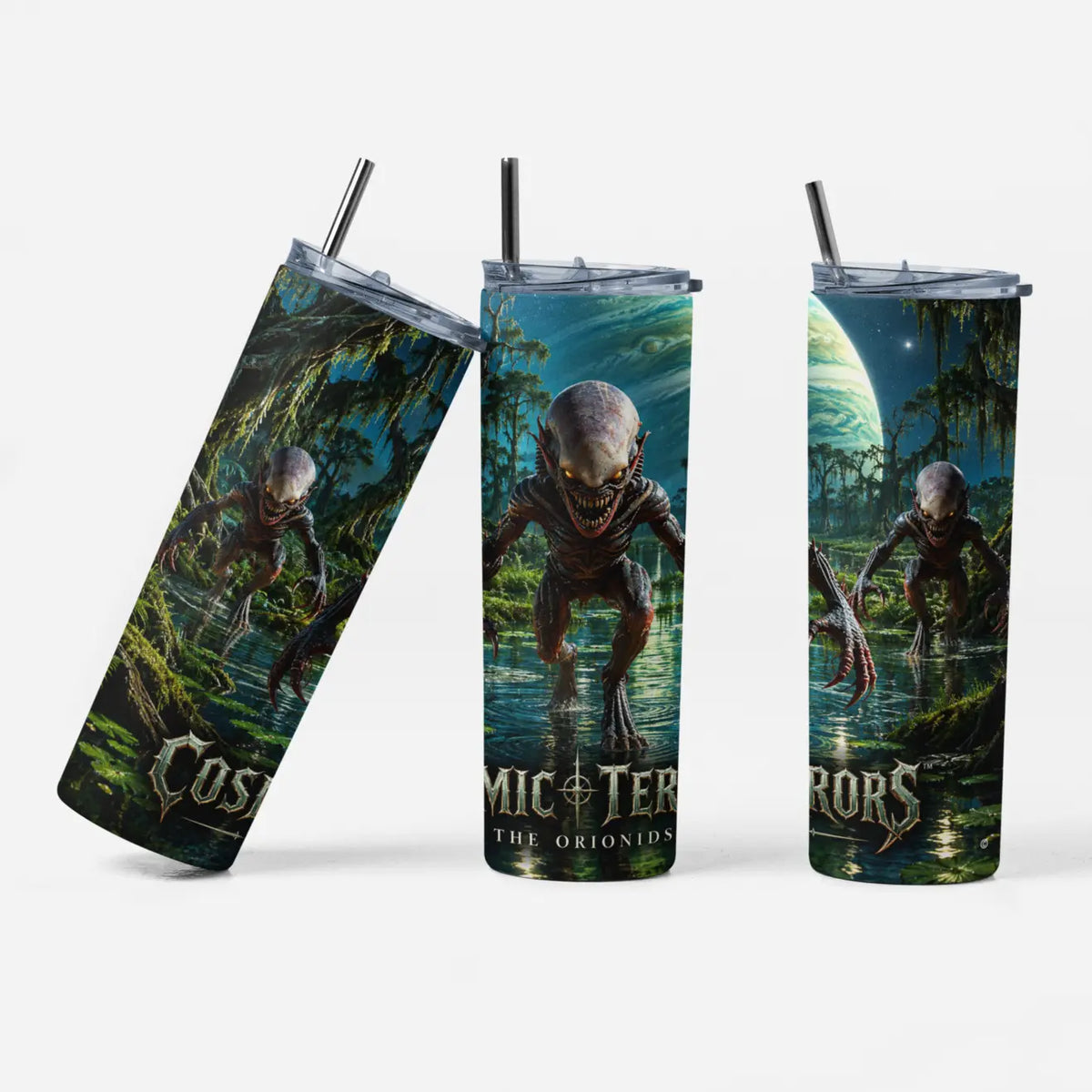Cosmic Terrors™ - The Orionids 20oz Skinny Tumbler