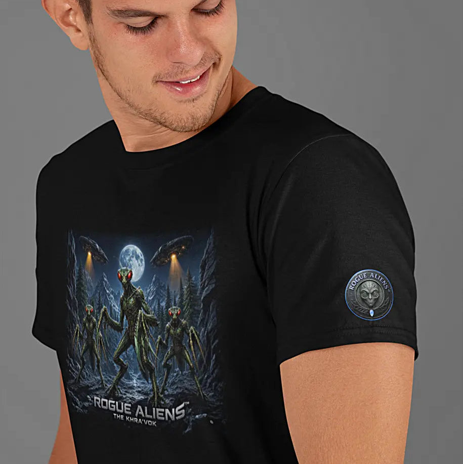 Rogue Aliens™ The Khra'vok Unisex Tee
