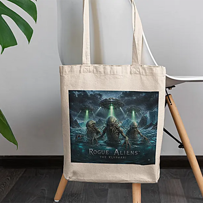 Rogue Aliens™ - The Klyphari Canvas Tote Bag