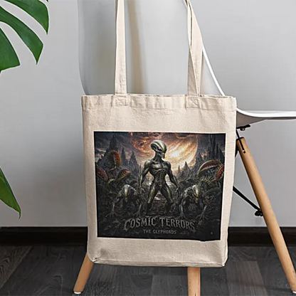 Cosmic Terrors™ - The Glyphords Canvas Tote Bag