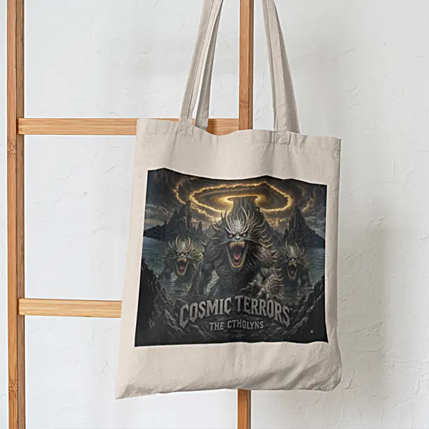 Cosmic Terrors™ - The Ctholyns Canvas Tote Bag