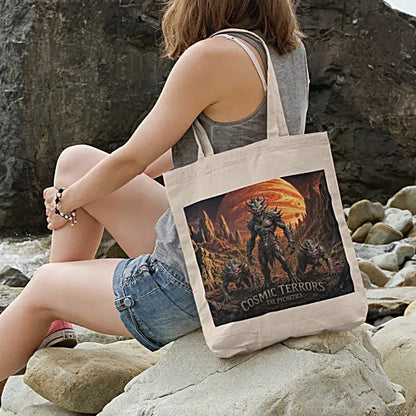 Cosmic Terrors™ - The Pychetics Canvas Tote Bag