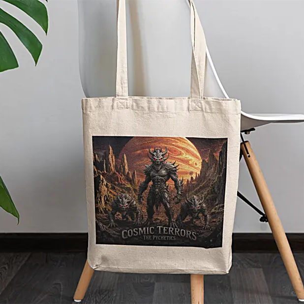 Cosmic Terrors™ - The Pychetics Canvas Tote Bag