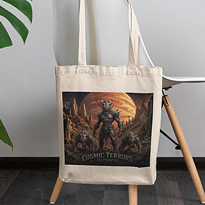 Cosmic Terrors™ - The Pychetics Canvas Tote Bag