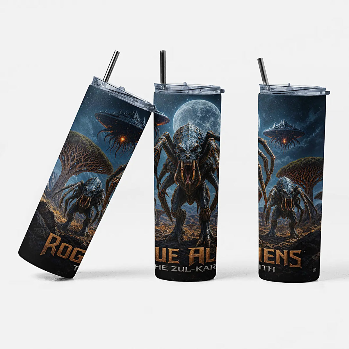 Rogue Aliens™ - The Zul-Karith 20oz Skinny Tumbler