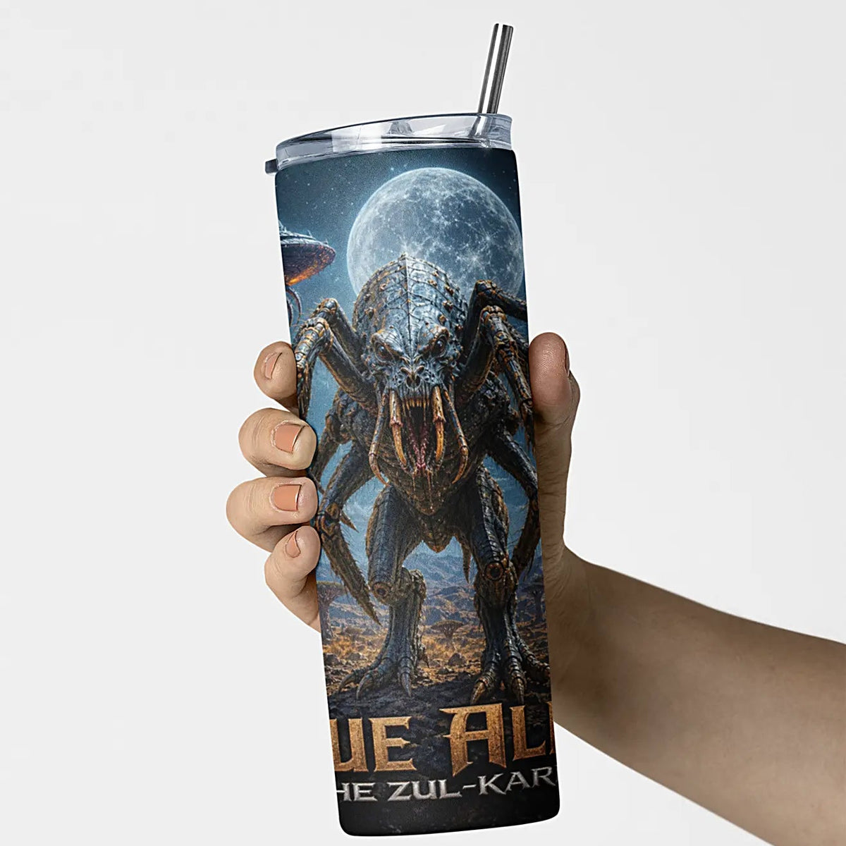 Rogue Aliens™ - The Zul-Karith 20oz Skinny Tumbler