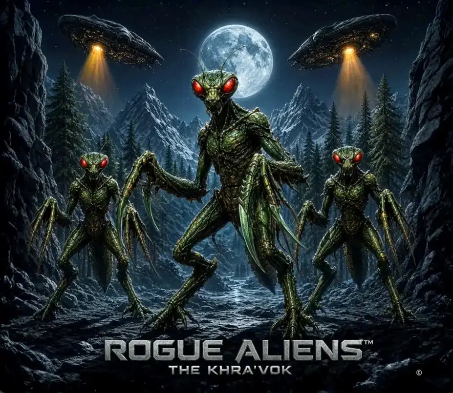 Rogue Aliens™ The Khra'vok 20oz Skinny Tumbler