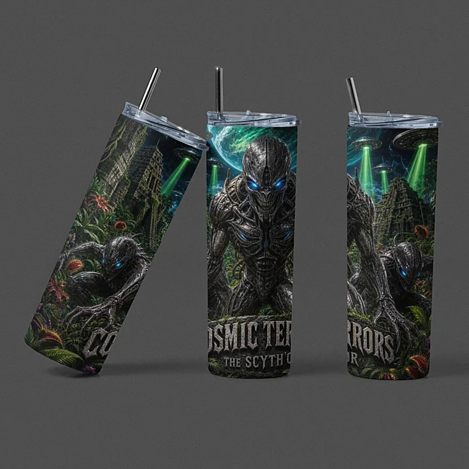 Cosmic Terrors™ - The Scyth'or 20oz Skinny Tumbler