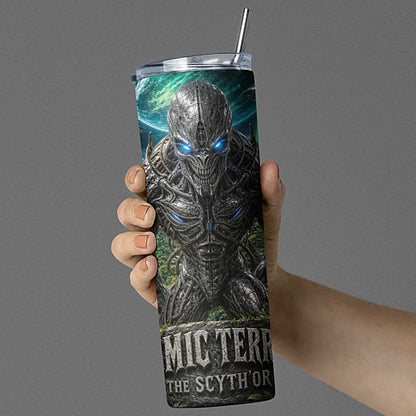 Cosmic Terrors™ - The Scyth'or 20oz Skinny Tumbler