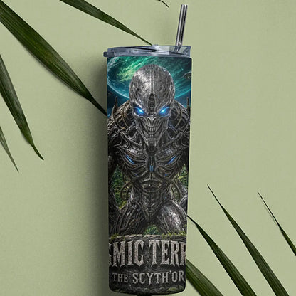 Cosmic Terrors™ - The Scyth'or 20oz Skinny Tumbler