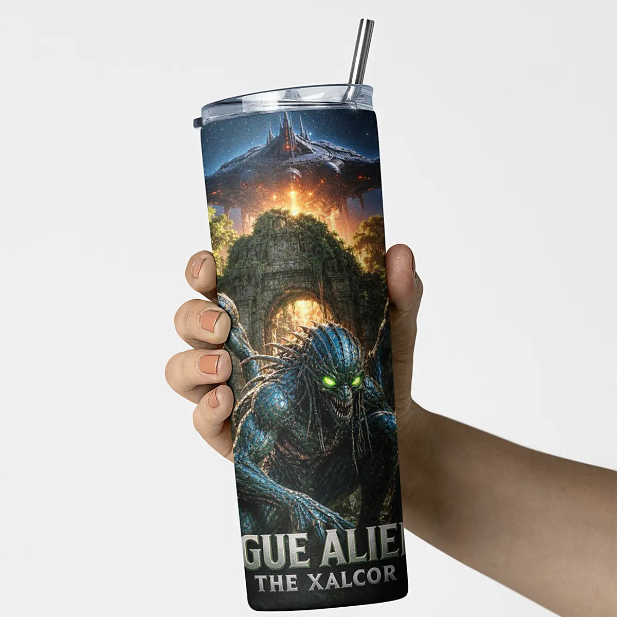 Rogue Aliens™ The Xalcor 20oz Skinny Tumbler