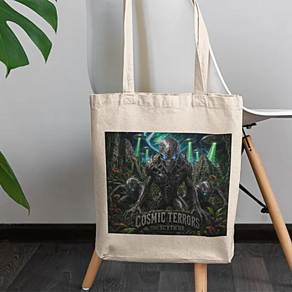 Cosmic Terrors™ - The Scyth'or Canvas Tote Bag