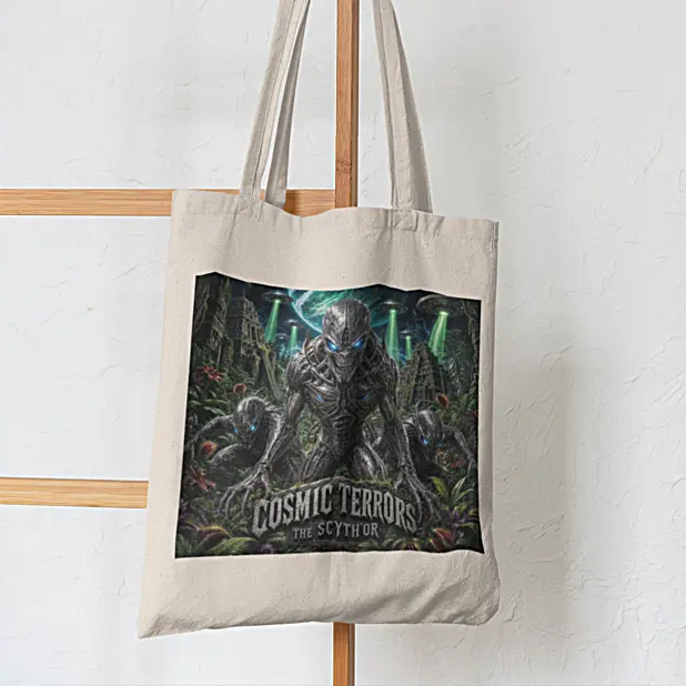 Cosmic Terrors™ - The Scyth'or Canvas Tote Bag