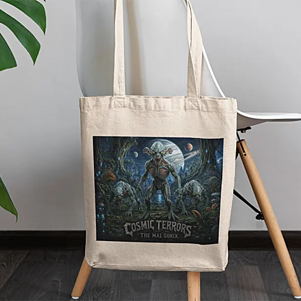 Cosmic Terrors™ - The Mal'Gorix Canvas Tote Bag