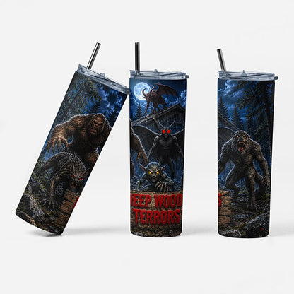 Deep Woods Terrors™ - Exclusive 20oz Skinny Tumbler