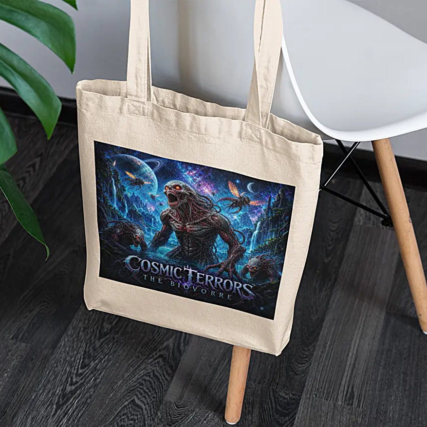 Cosmic Terrors™ - The Biovorre Canvas Tote Bag