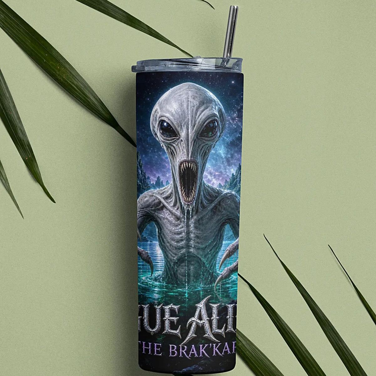Rogue Aliens™ - The Brak'kar 20oz Skinny Tumbler