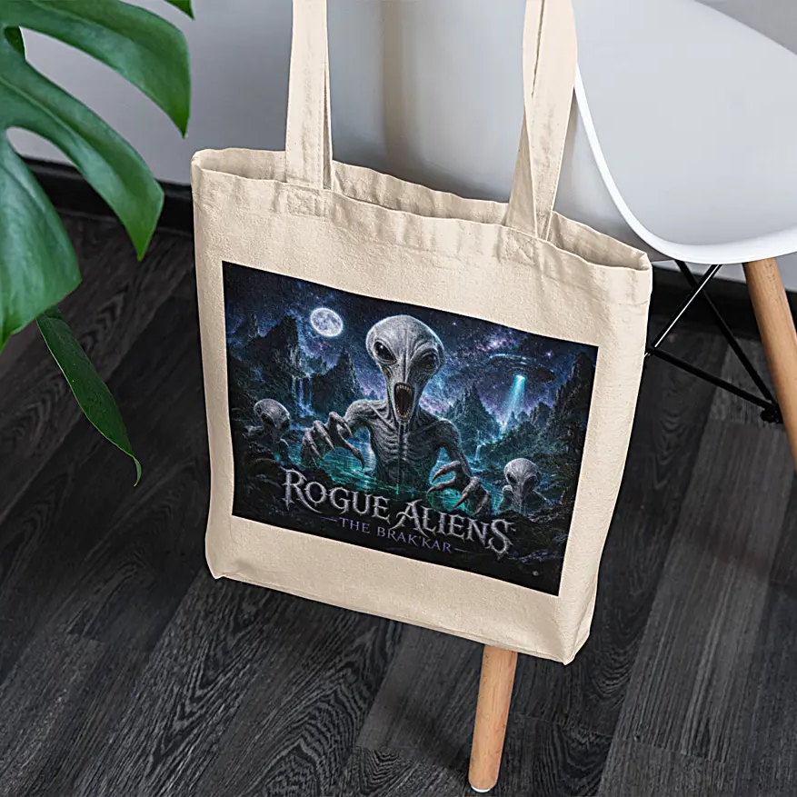 Rogue Aliens™ - The Brak'kar Canvas Tote Bag