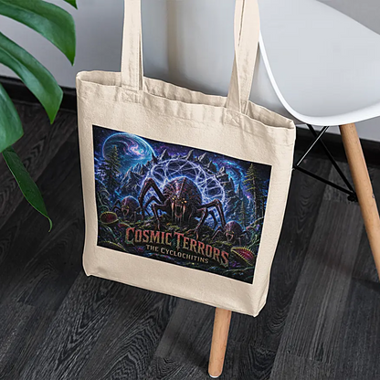 Cosmic Terrors™ - The Cyclochitins Canvas Tote Bag