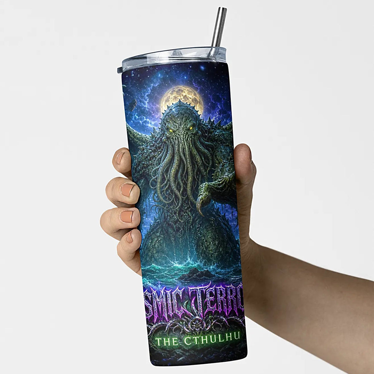 Cosmic Terrors™ - The Cthulhu 20oz Skinny Tumbler