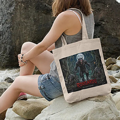 Deep Woods Terrors™ - Rougarou Canvas Tote Bag