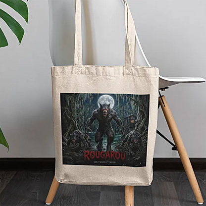 Deep Woods Terrors™ - Rougarou Canvas Tote Bag