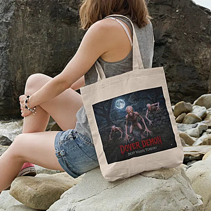 Deep Woods Terrors™ Dover Demon Canvas Tote Bag