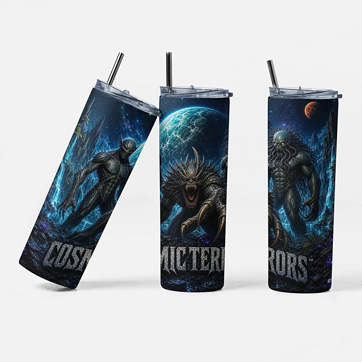 Cosmic Terrors™ - Exclusive 20oz Skinny Tumbler