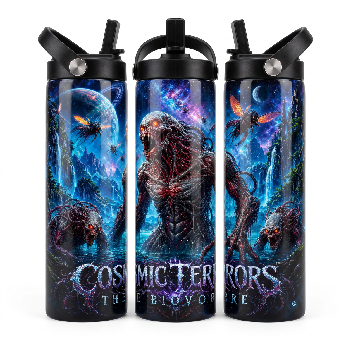 Cosmic Terrors™ - The Biovorre 20oz Skinny Tumbler