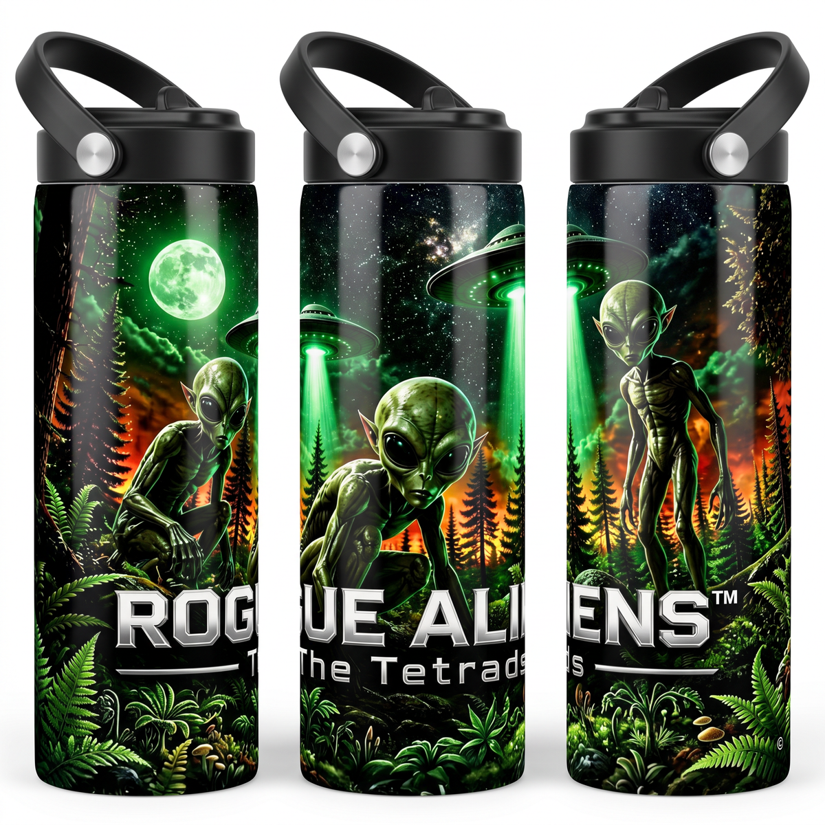 Rogue Aliens™ The Tetrads 20oz Skinny Tumbler