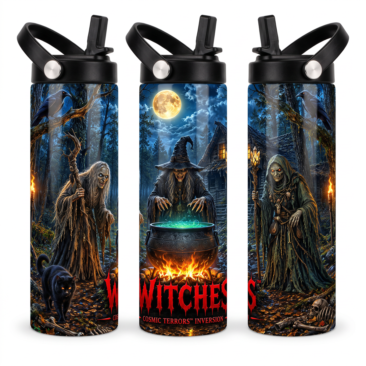 Cosmic Terrors™ Inversion - Witches 20oz Skinny Tumbler