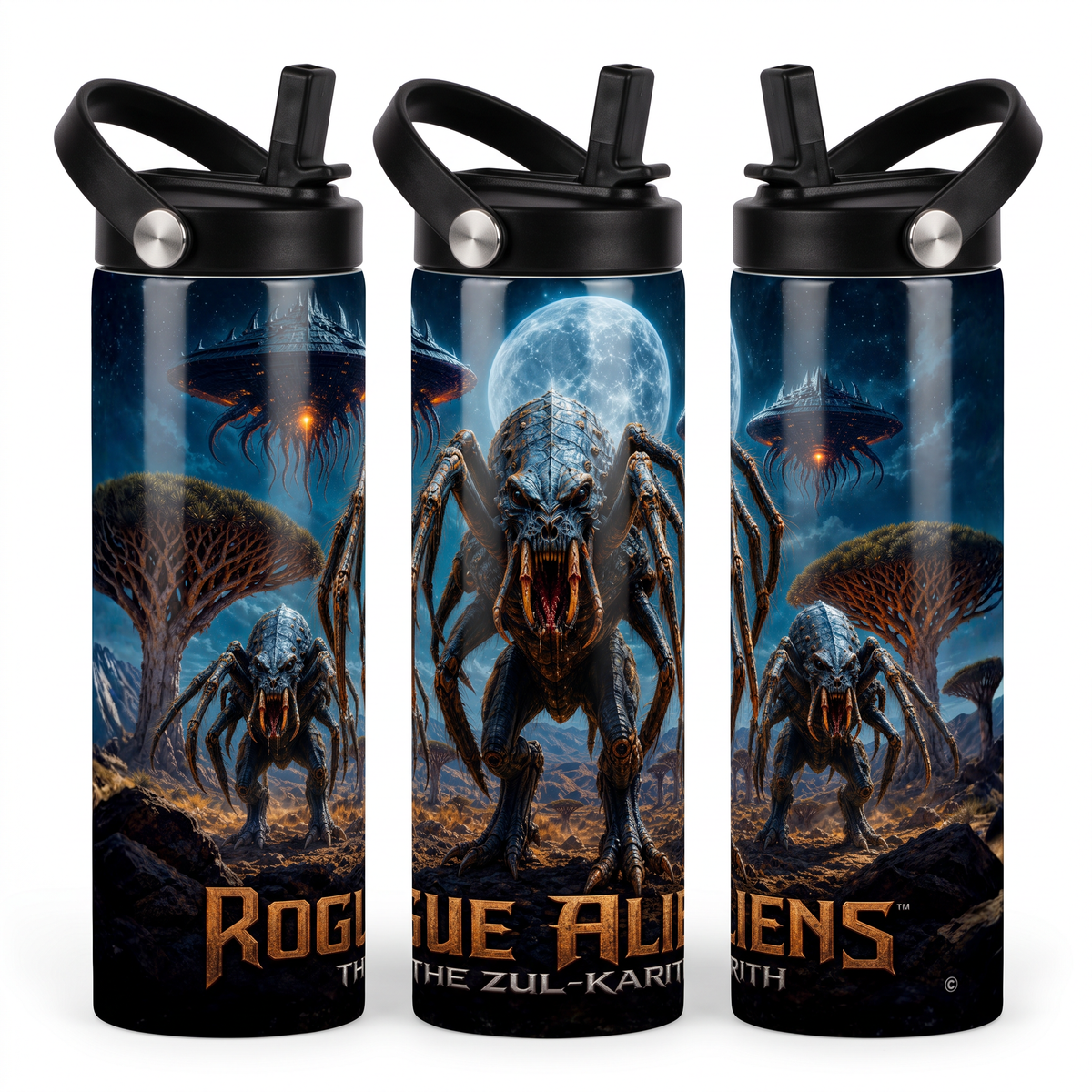 Rogue Aliens™ - The Zul-Karith 20oz Skinny Tumbler