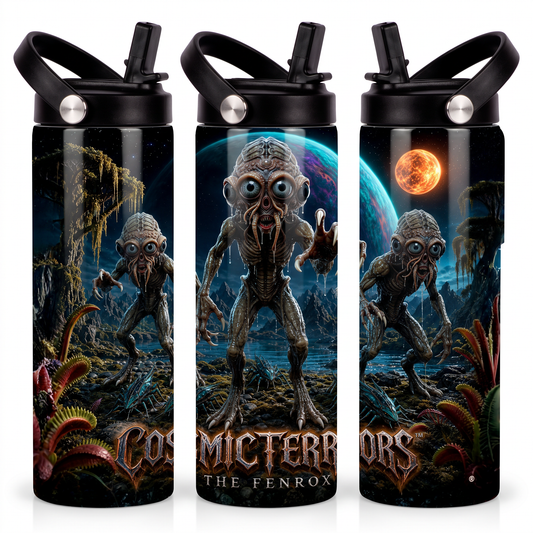 Cosmic Terrors™ - The Fenrox 20oz Skinny Tumbler