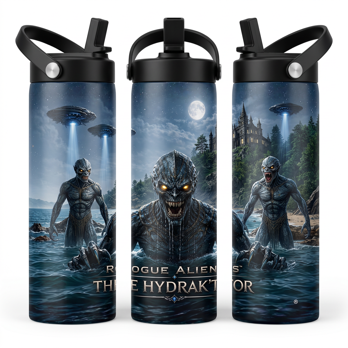 Rogue Aliens™ - The Hydrak'tor 20oz Skinny Tumbler