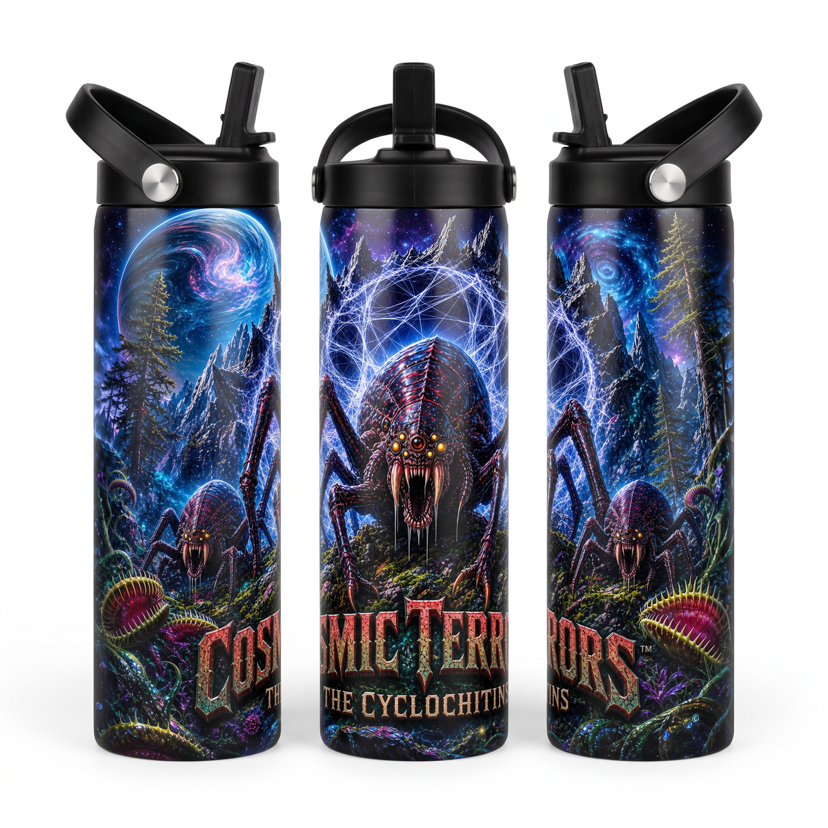Cosmic Terrors™ - The Cyclochitins 20oz Skinny Tumbler