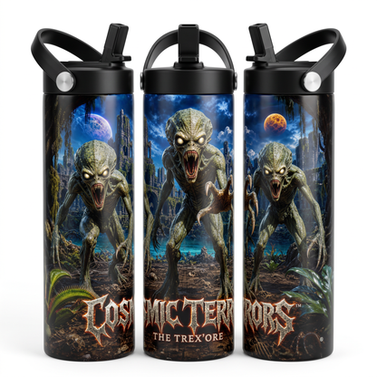 Cosmic Terrors™ - The Trex'ore 20oz Skinny Tumbler