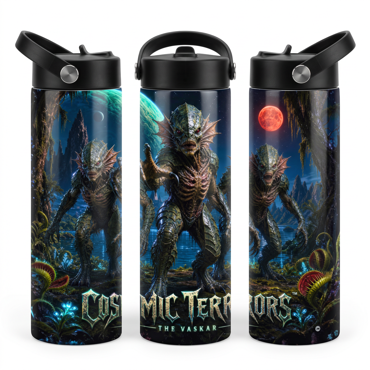 Cosmic Terrors™ - The Vaskar 20oz Skinny Tumbler