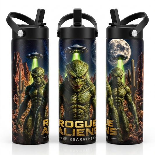 Rogue Aliens™ - The Ksarathi 20oz Skinny Tumbler