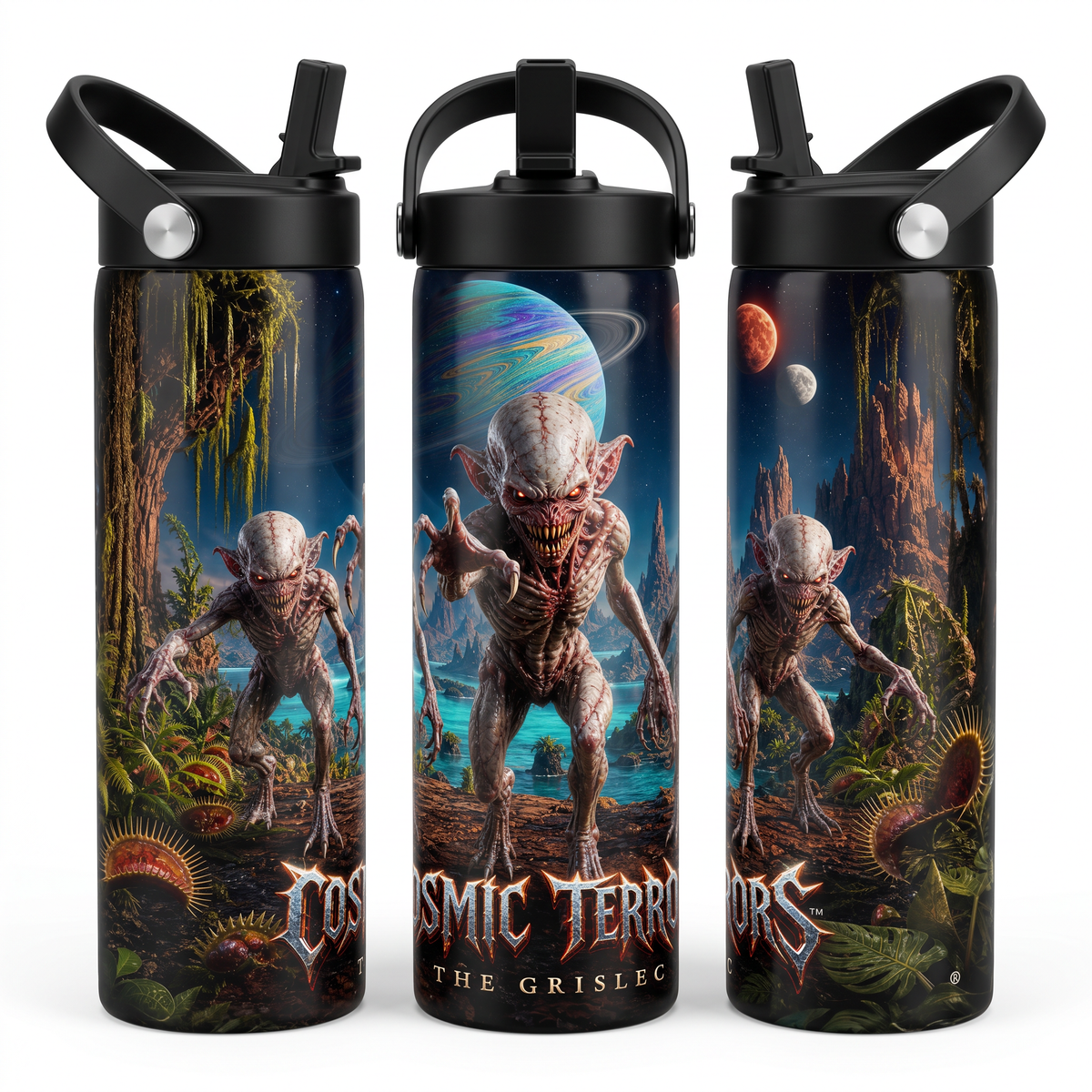 Cosmic Terrors™ - The Grislec 20oz Skinny Tumbler