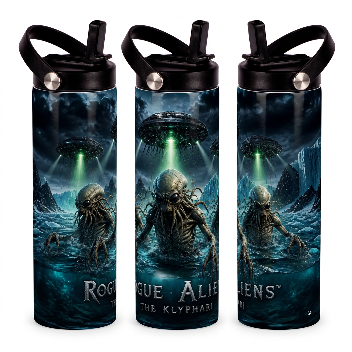 Rogue Aliens™ - The Klyphari 20oz Skinny Tumbler
