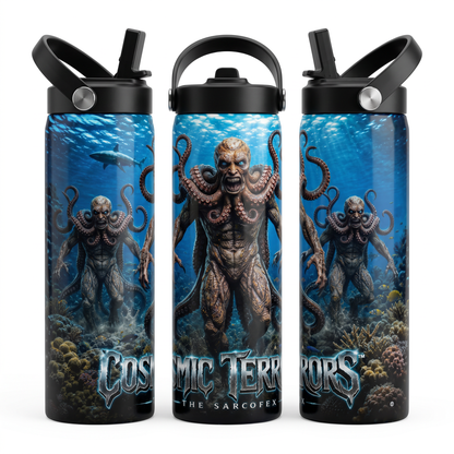 Cosmic Terrors™ - The Sarcofex Submerged 20oz Skinny Tumbler