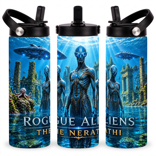 Rogue Aliens™ The Nerathi 20oz Skinny Tumbler