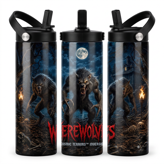 Cosmic Terrors™ Inversion - Werewolves 20oz Skinny Tumbler