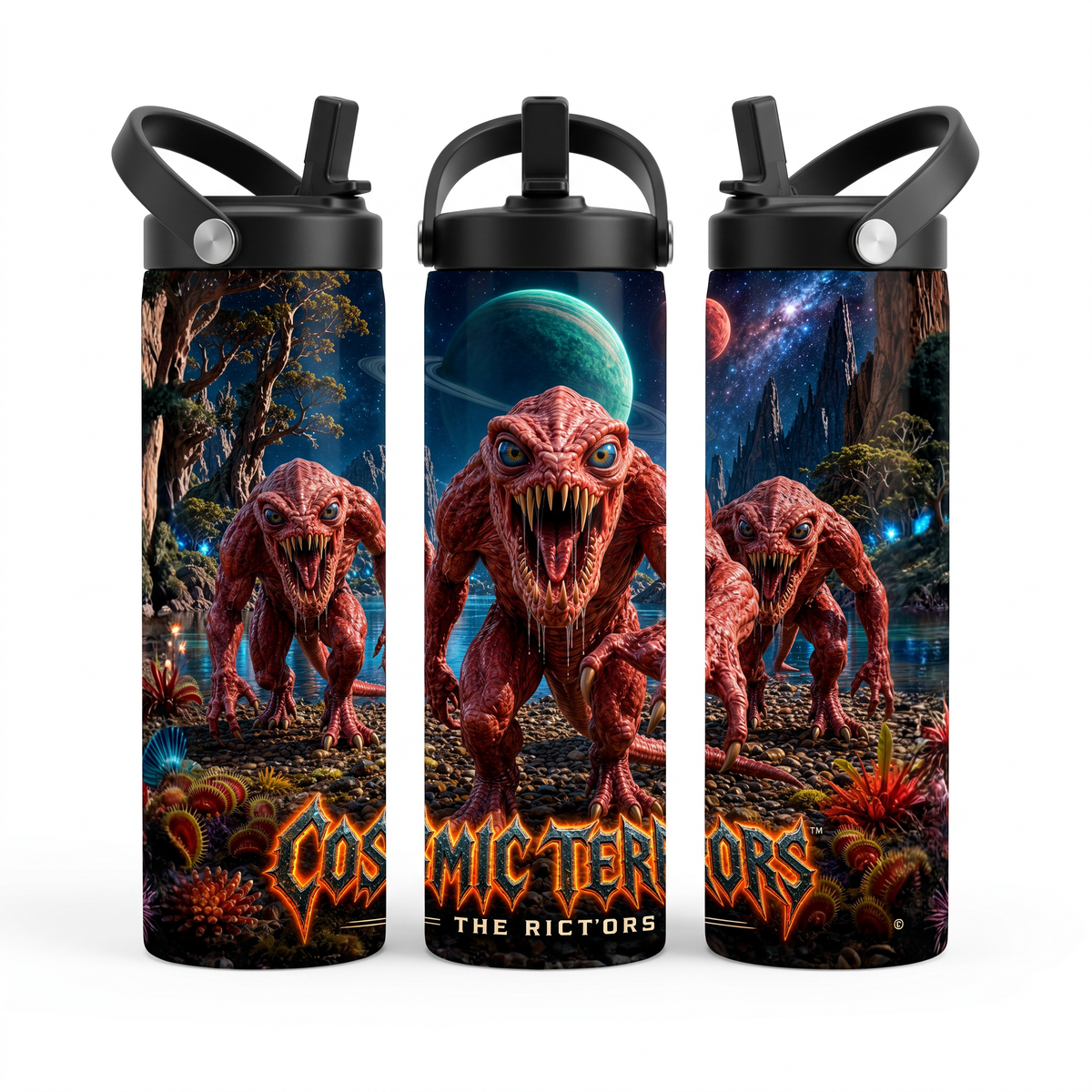 Cosmic Terrors™ - The Rict'ors 20oz Skinny Tumbler