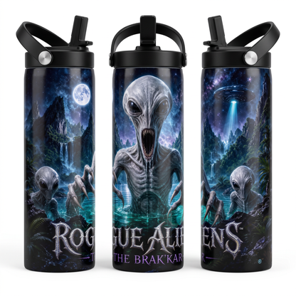 Rogue Aliens™ - The Brak'kar 20oz Skinny Tumbler