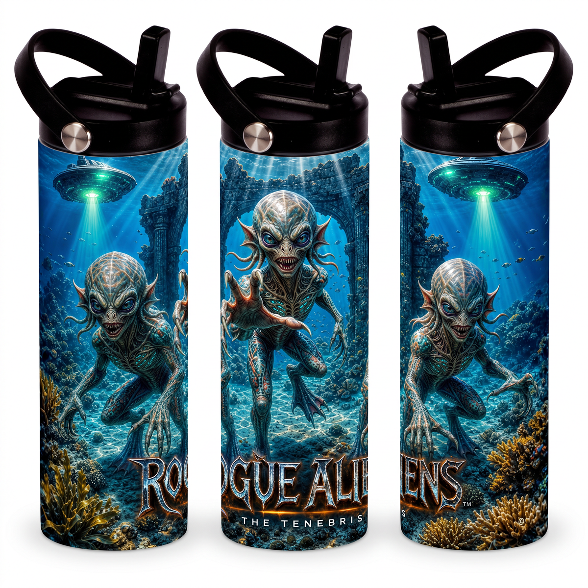 Rogue Aliens™ - The Tenebris 20oz Skinny Tumbler