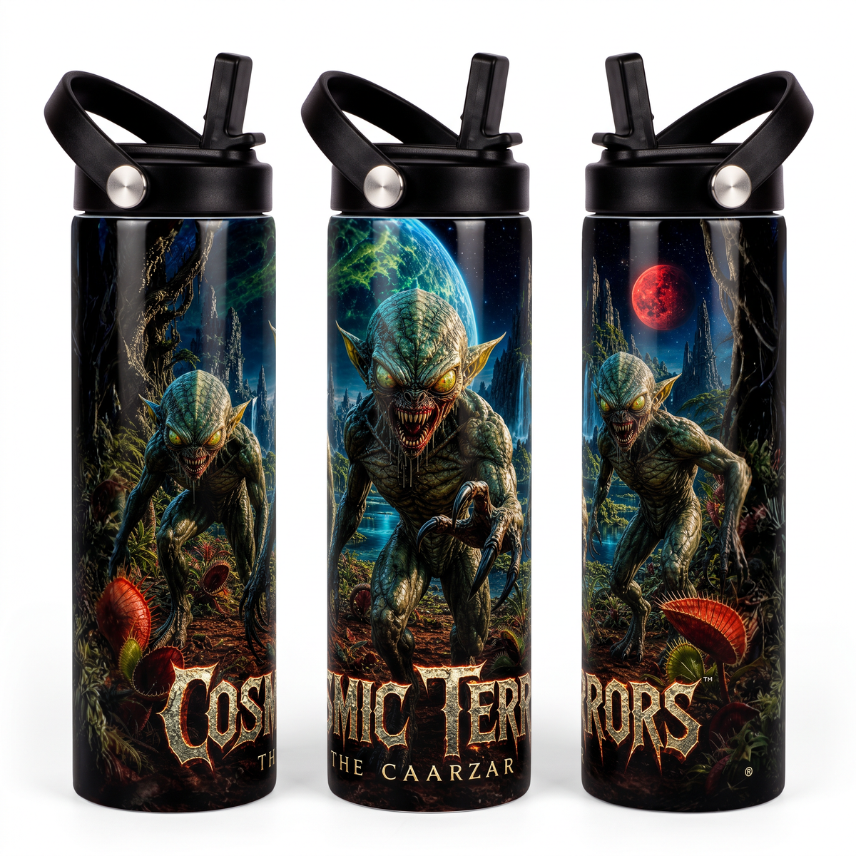 Cosmic Terrors™ - The Caarzar 20oz Skinny Tumbler