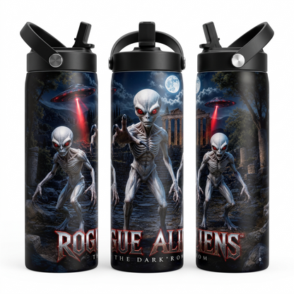 Rogue Aliens™ - The Dark'Rom 20oz Skinny Tumbler