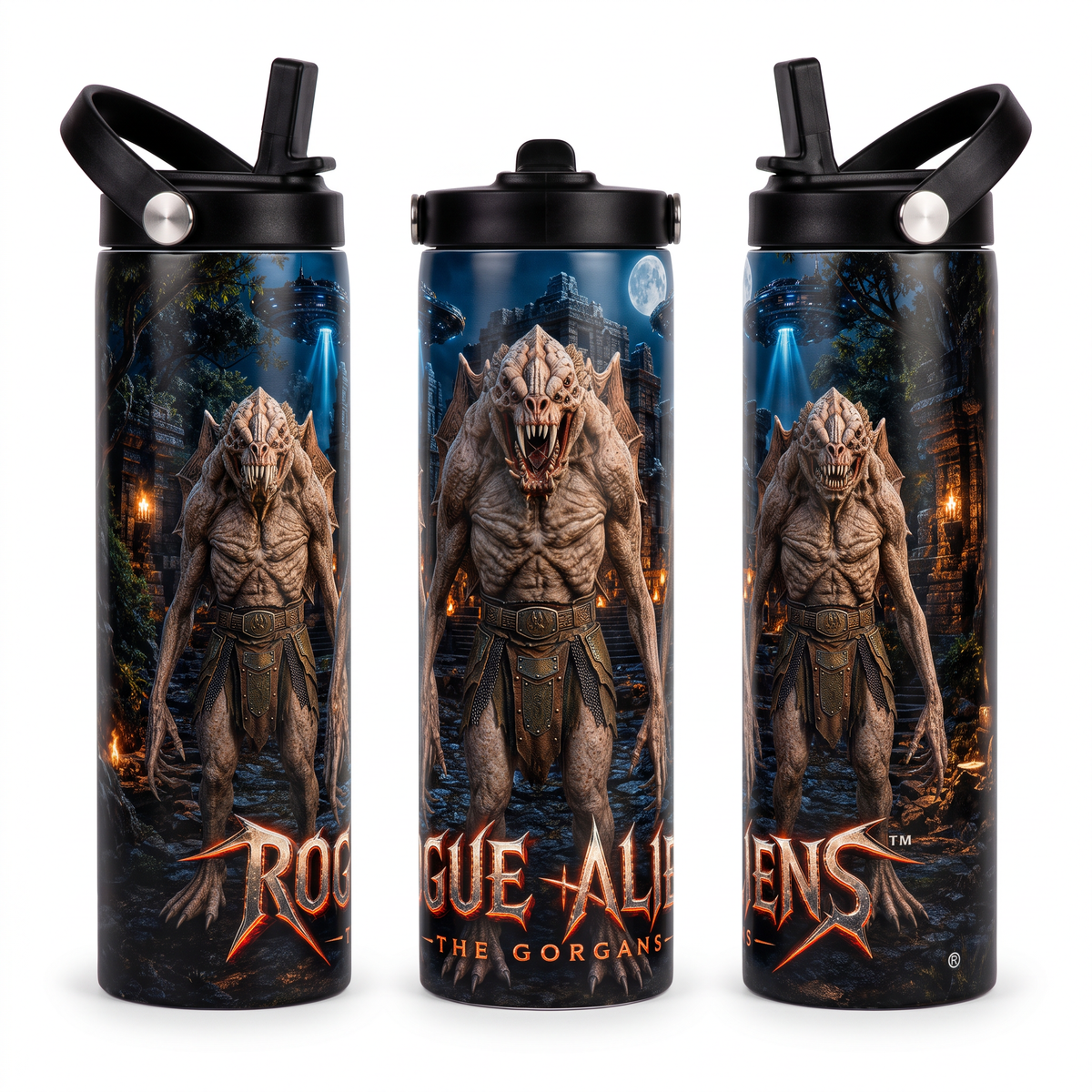 Rogue Aliens™ - The Gorgans 20oz Skinny Tumbler